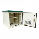 GABINETE RACK EXTERIOR 12U BDN 60CM MURO/POSTE BEIGE