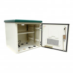 GABINETE RACK EXTERIOR 6U BDN 60CM MURO/POSTE BEIGE